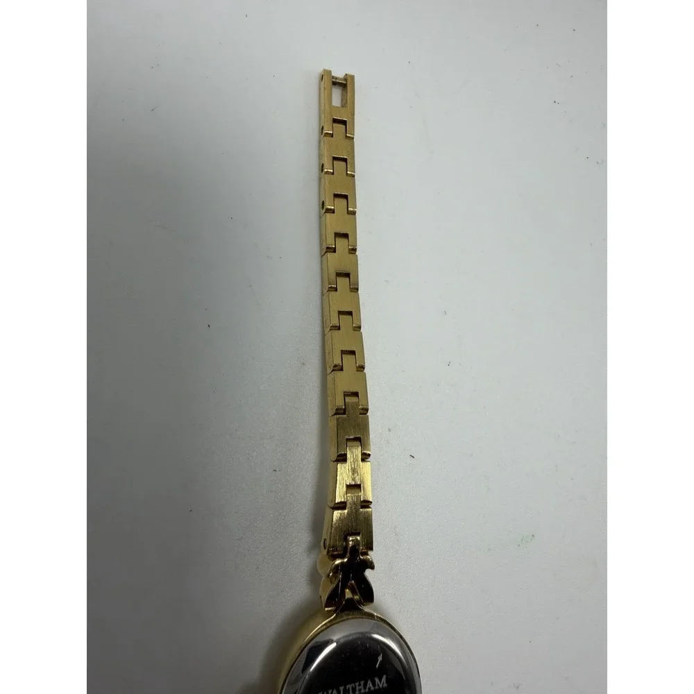 Waltham Women WAW052 New Battery Ladies MOP Watch 18MM 6.5